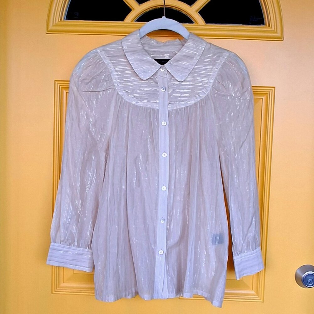 Marc by Marc Jacobs Cotton/Silk Blend Blouse